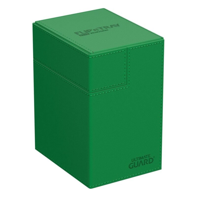 Deck Box Pudełko na Karty Ultimate Guard Flip'n'Tray 133+ Xenoskin - Green