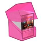 Pudełko na karty Ultimate Guard Boulder 100+ Clear - Rhodonite