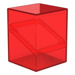 Pudełko na Karty Ultimate Guard Boulder 100+ Clear - Ruby