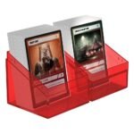 Pudełko na Karty Ultimate Guard Boulder 100+ Clear - Ruby