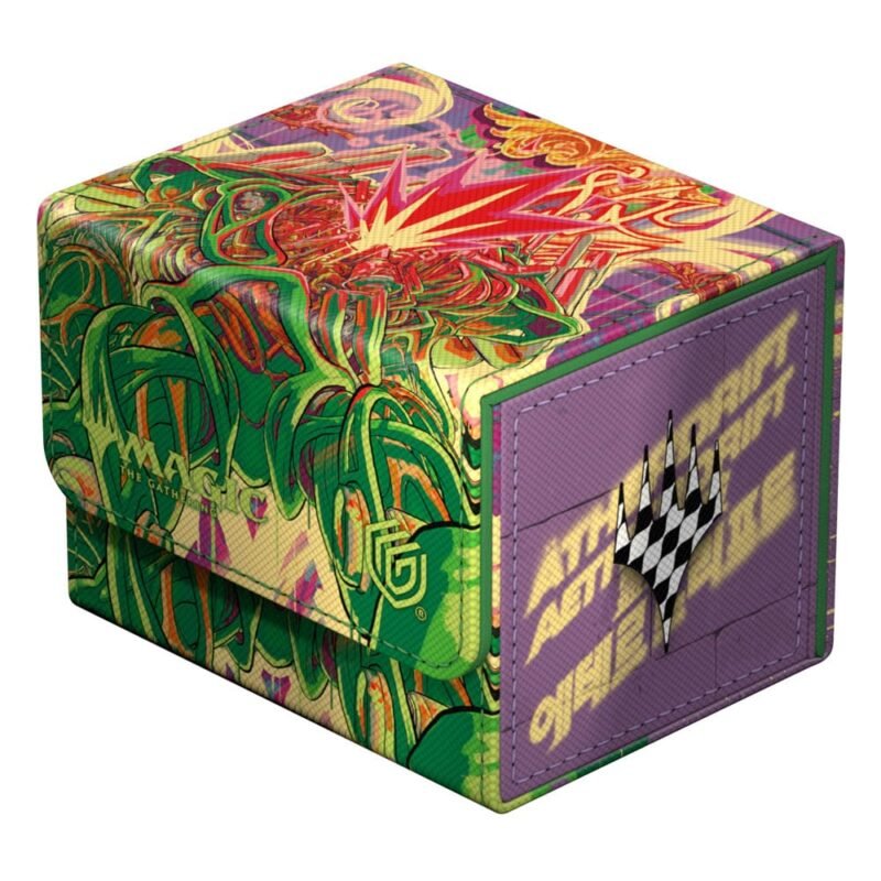 Deck Box Pudełko na Karty Ultimate Guard Sidewinder 100+ Xenoskin Magic: The Gathering Aetherdrift - Pyrewood Gearhulk