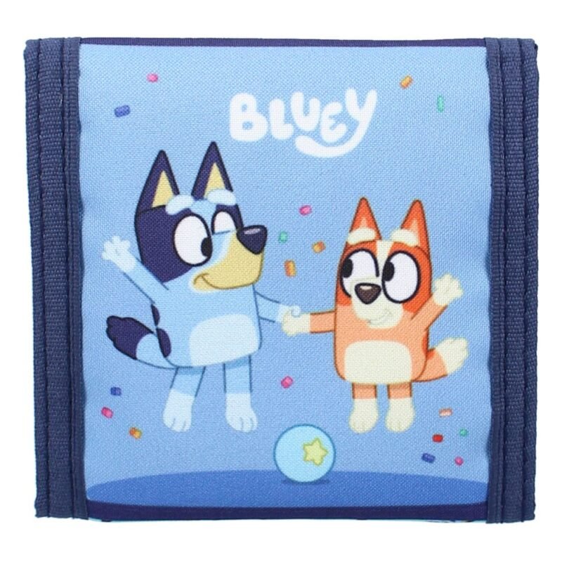 Portfel Bluey Portfel Black Bluey Best Friends Fun