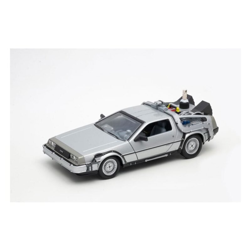 Model pojazdu Welly DeLorean z Powrotu do Przeszłości II 1/24 18 cm