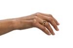 Pierścionek Lord of the Rings Tungsten Ring The One Ring (gold plated) Size 6