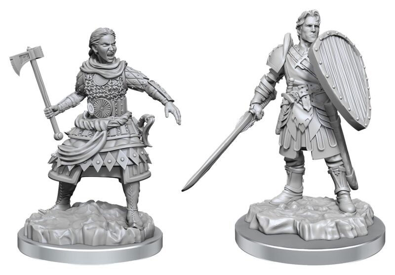 Figurka D&D Nolzur's Marvelous Miniatures 2-Pack Wojownicy