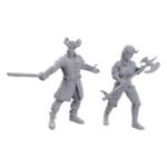 x_wiz96367 D&D Nolzur's Marvelous Miniatures Unpainted Miniature Wyll & Karlach