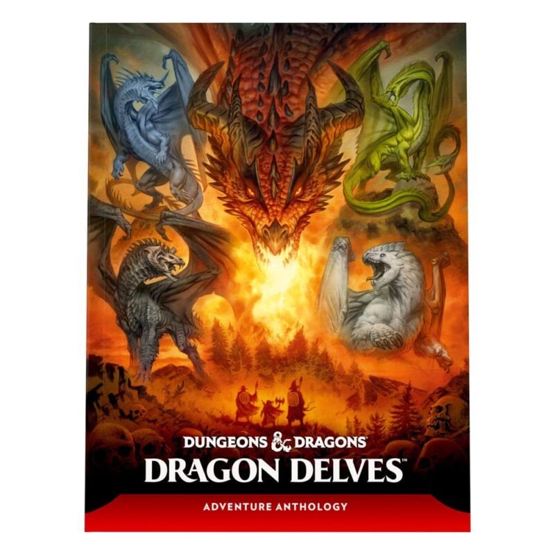 Książka Dungeons & Dragons RPG Dragon Delves: An Adventure Anthology
