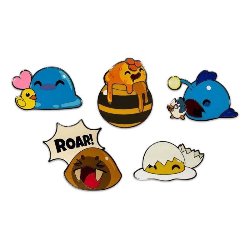 Zestaw Slime Rancher Emaliowych Przypinek 2,5 cm (6)
