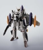 Macross 7 Hi-Metal R Action Figure VF-0S Phoenix (Roy Focker Use) & QF-2200D-B Ghost Set 14 cm
