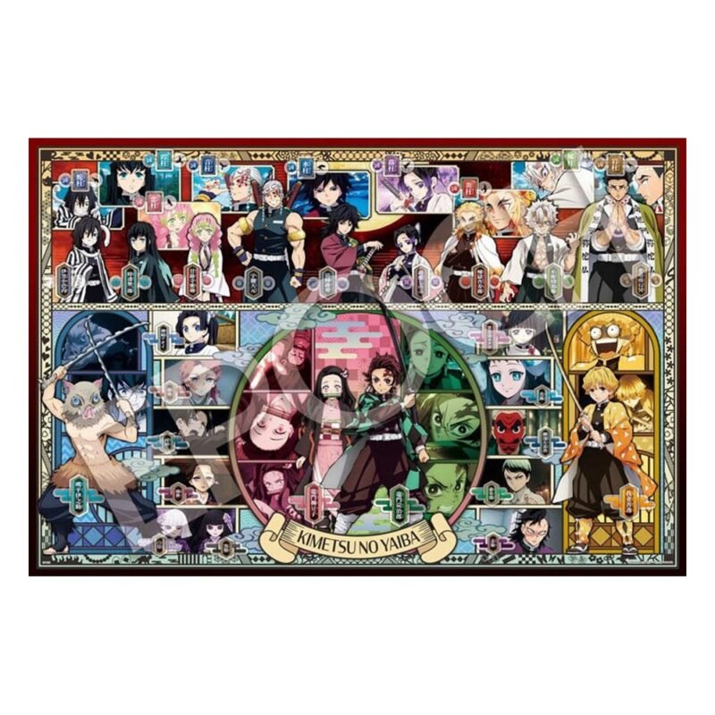 Puzzle 1000-elementowe Demon Slayer: Kimetsu no Yaiba Tom 1