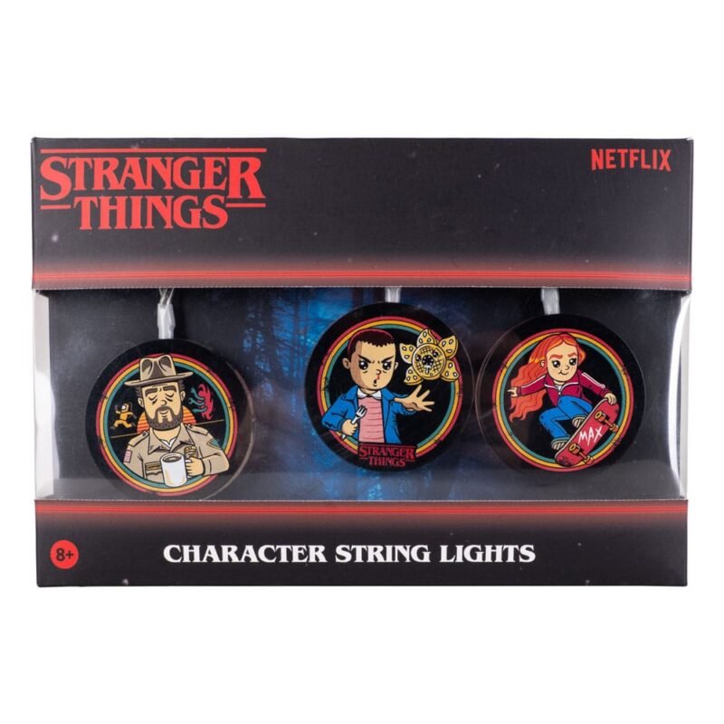 Figurka Stranger Things Lampki LED z postaciami
