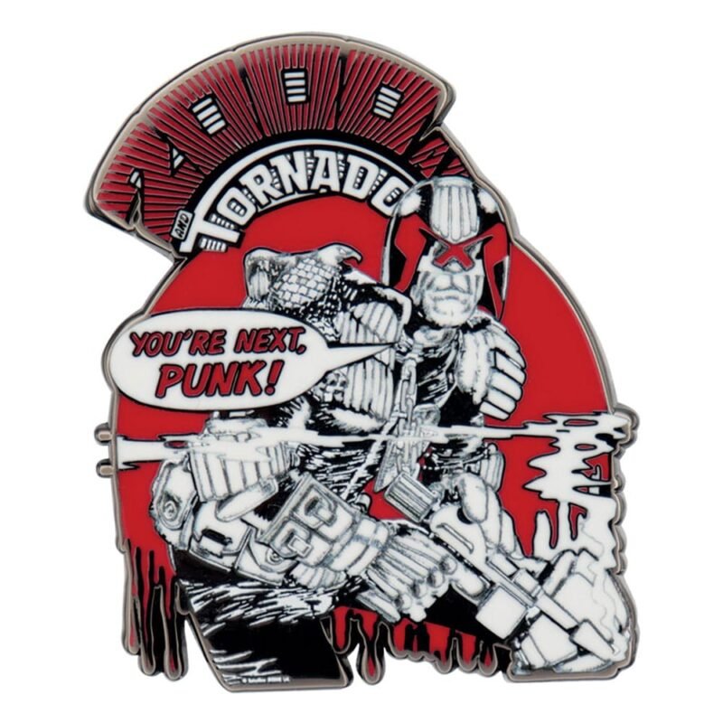 Przypinka 2000 AD Judge Dredd You're Next Punk Limited Edition