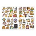 Fuzzballs Tech Sticker Pack