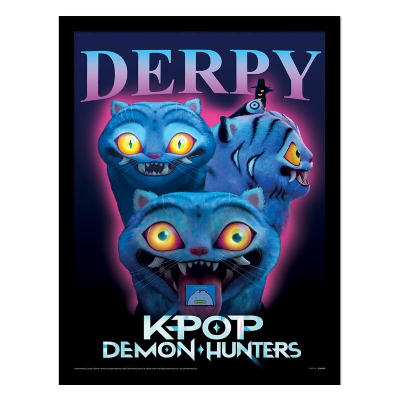 Framowana Grafika Kolekcjonerska KPop Demon Hunters Derpy
