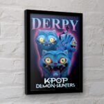 Framowana Grafika Kolekcjonerska KPop Demon Hunters Derpy
