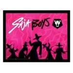 Plakat w ramie KPop Demon Hunters Saja Boys Idol