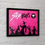Plakat w ramie KPop Demon Hunters Saja Boys Idol