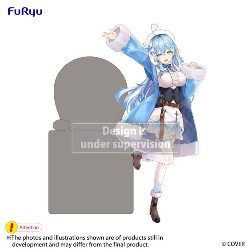 Statuetka Furyu Hololive Production Yukihana Lamy 10 cm PVC ręcznie malowana