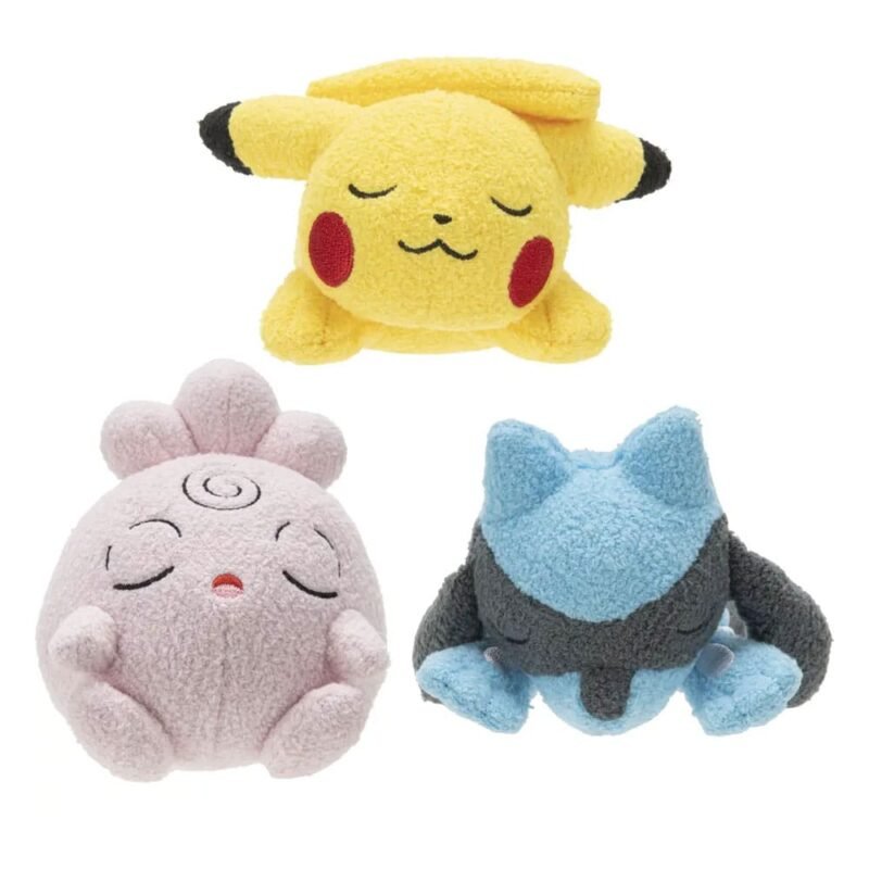 Figurka Pokémon Śpiąca Pluszowa Różne Wersje 12 cm