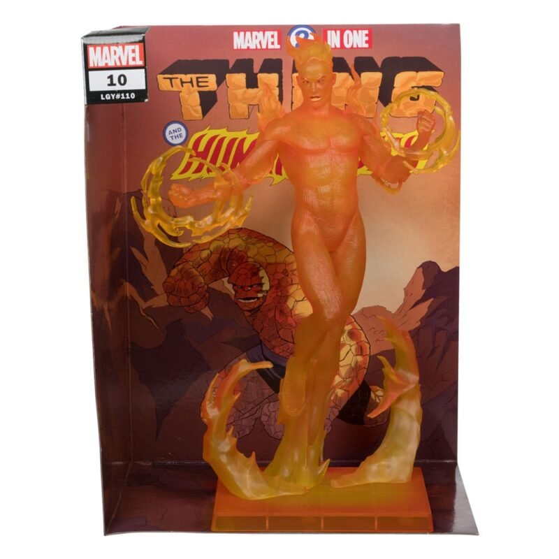 Figurka Marvel Collection PVC Statue 1/6 Human Torch (Marvel 2 in 1 #10) 29 cm
