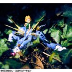 Figurka PVC G.E.M. Metal Garurumon i Ishida Yamato 30 cm