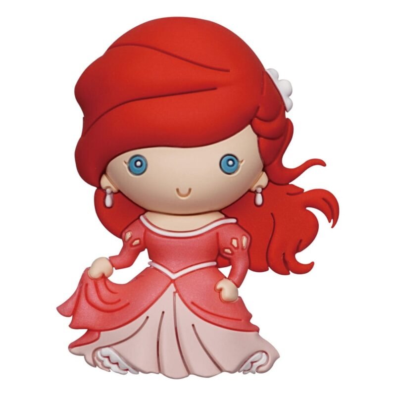 Magnes 3D Ariel (Metaliczny)