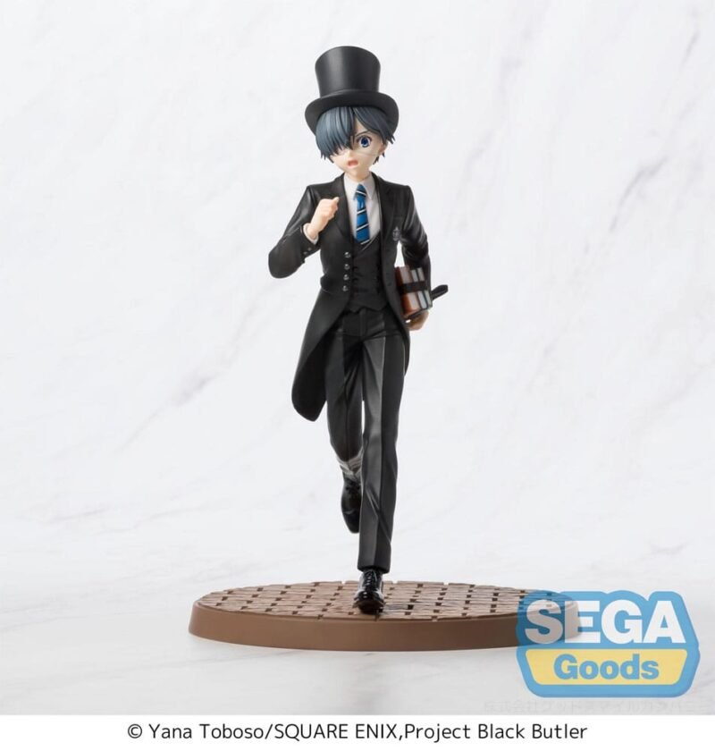 Figurka PVC Ciel Phantomhive z serii Black Butler: Boarding School Arc, 22 cm