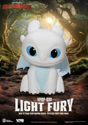 Figurka skarbonka Piggy Light Fury 12 cm How To Train Your Dragon