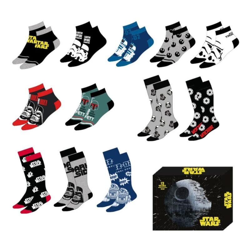 Skarpetki Star Wars 12-pack 38-45