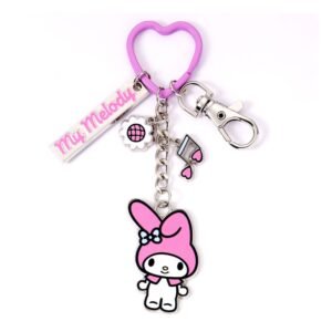 Brelok Hello Kitty z charmsami My Melody 15 cm