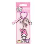 x_crt-hkkr0020_a Brelok Hello Kitty z charmsami My Melody 15 cm