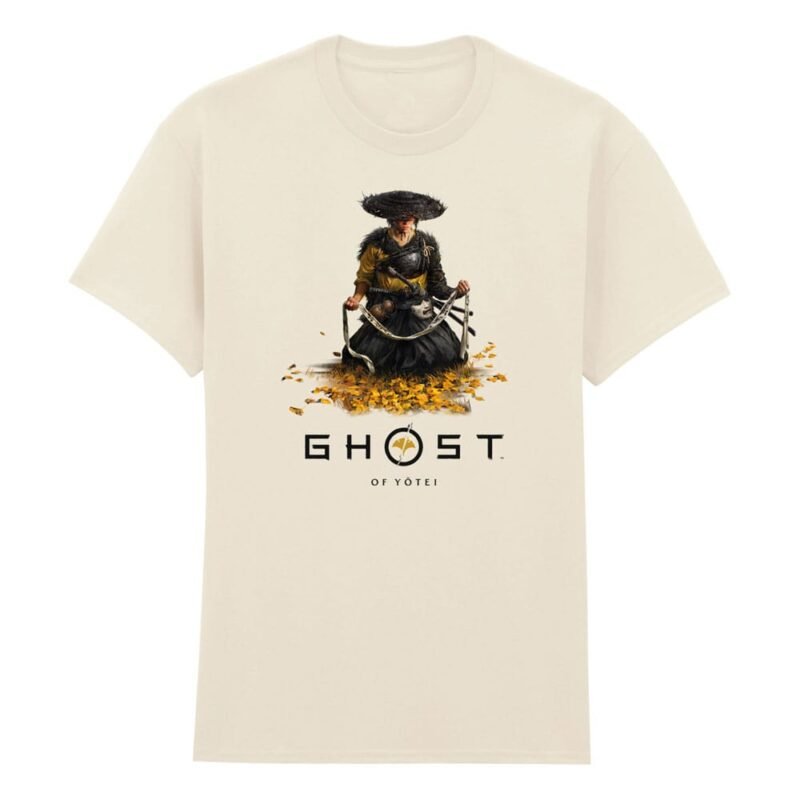 T-shirt Ghost of Yotei Atsu Kneeling rozmiar M