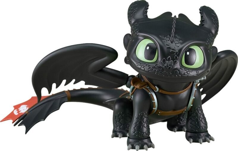 Figurka Nendoroid Toothless z filmu Jak wytresować smoka, 8 cm