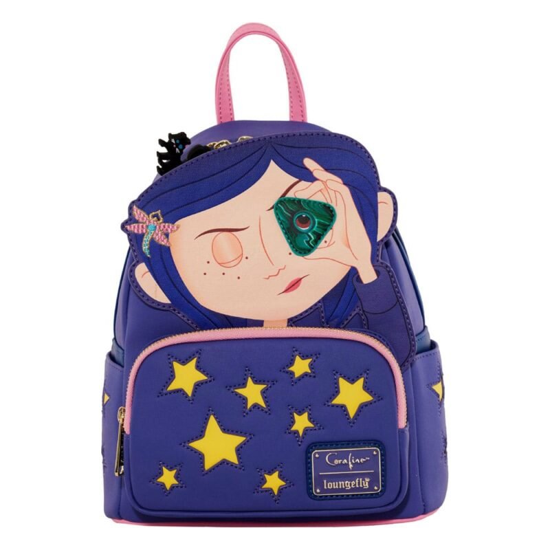 Plecak Laika z Loungefly Coraline w gwiazdy cosplay
