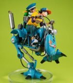 Figurka Dragonball Z Desktop Real McCoy EX PVC Diorama Son Goku i Son Gohan z robotem na dwóch nogach, 20 cm