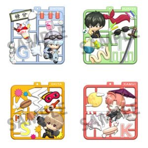 Zestaw breloczków Gintama Plat Collection (4)