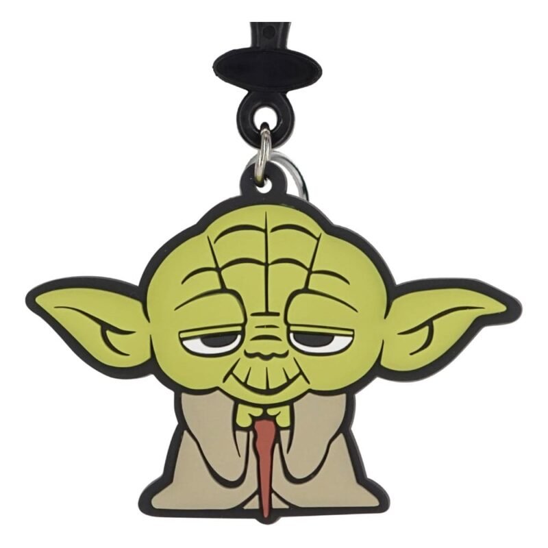 Klips do torebki PVC Yoda Soft Touch