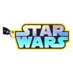 Star Wars Soft Touch PVC Bag Clip Logo