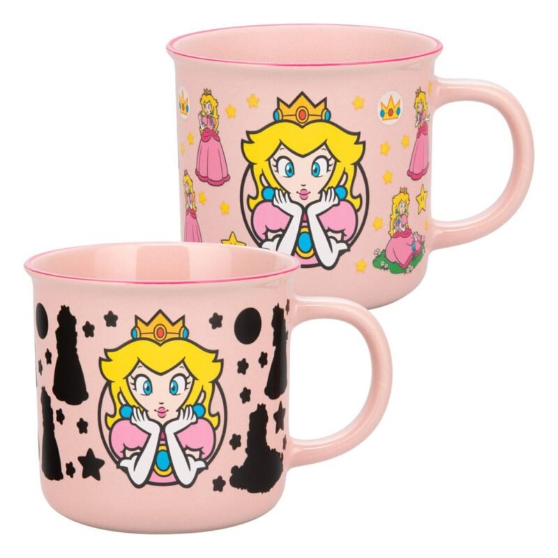 Kubek zmieniający kolor Super Mario Księżniczka Peach
