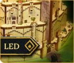 Diorama Miniaturowa Minas Tirith 23 cm