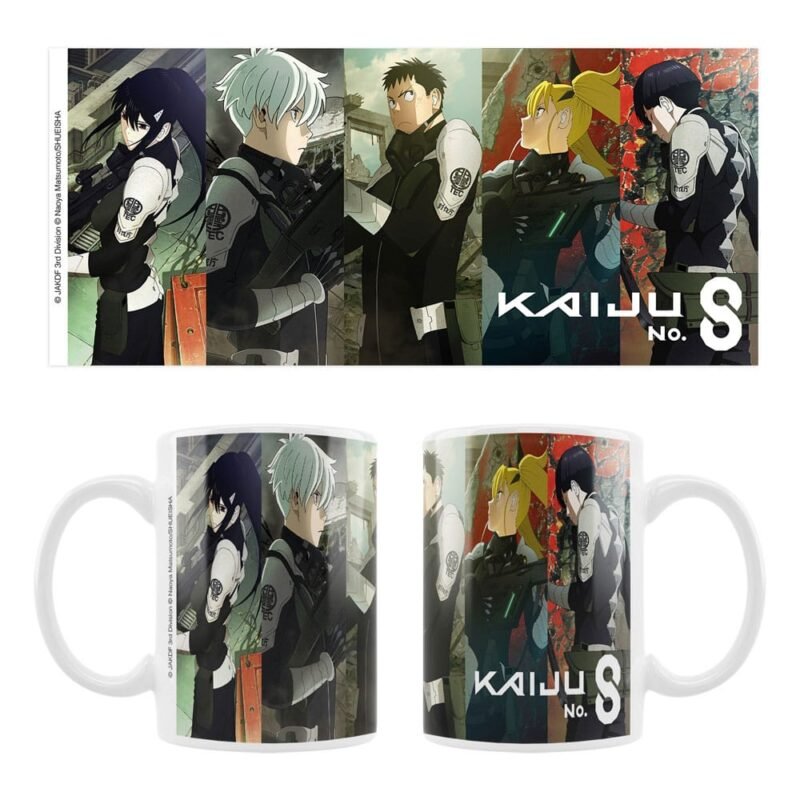 Kubek Kaiju No. 8 Mina, Reno, Kafka, Kikoru, Hoshina