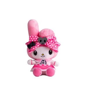 Sanrio Plush Figure My Melody Pink Black Party Anniversary Edition 22 cm