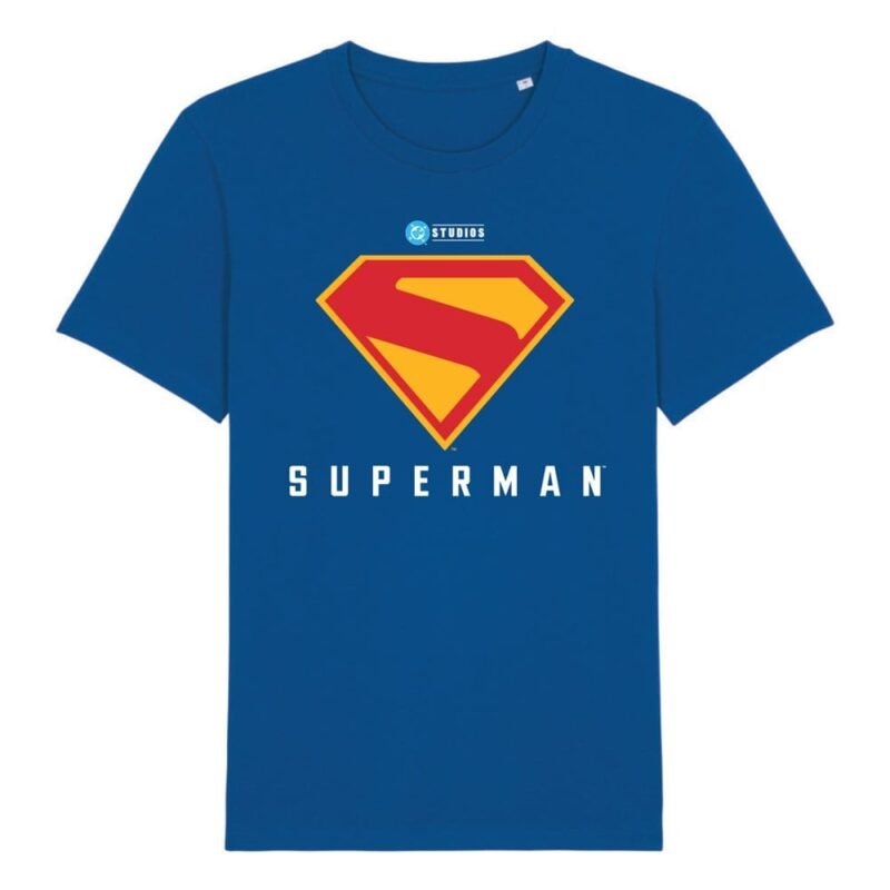 Koszulka Superman 2025 z klasycznym logo rozmiar M