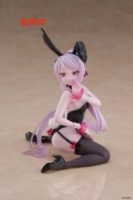 Overlord PVC Statue Desktop Cute Figure Shalltear Bunny Ver. 13 cm