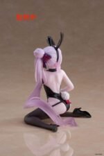 Overlord PVC Statue Desktop Cute Figure Shalltear Bunny Ver. 13 cm