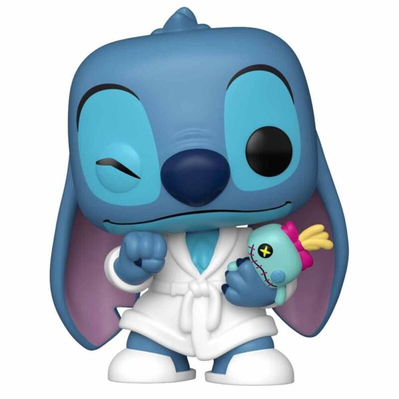 Figurka Lilo & Stitch Stitch w szlafroku 9 cm
