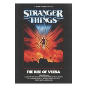 Plakat Stranger Things The Rise of Vecna Limitowana Edycja 42 x 30 cm