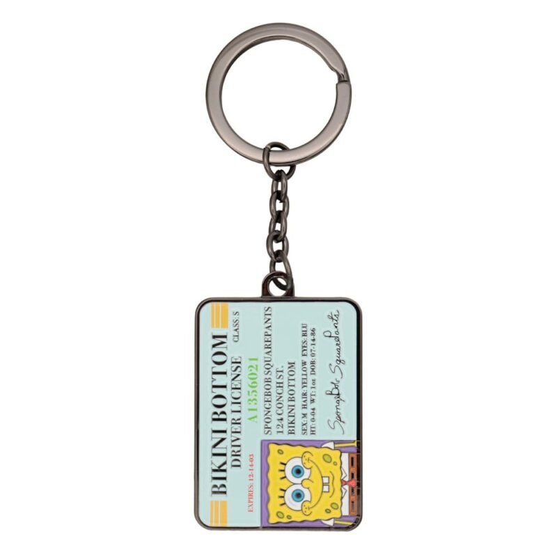 Brelok do kluczy SpongeBob Squarepants Prawo jazdy Edycja limitowana