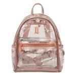 Plecak Mini Loungefly Przezroczysty Kwiatowy