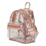 Plecak Mini Loungefly Przezroczysty Kwiatowy